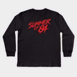 "Summer Of 84" Kids Long Sleeve T-Shirt